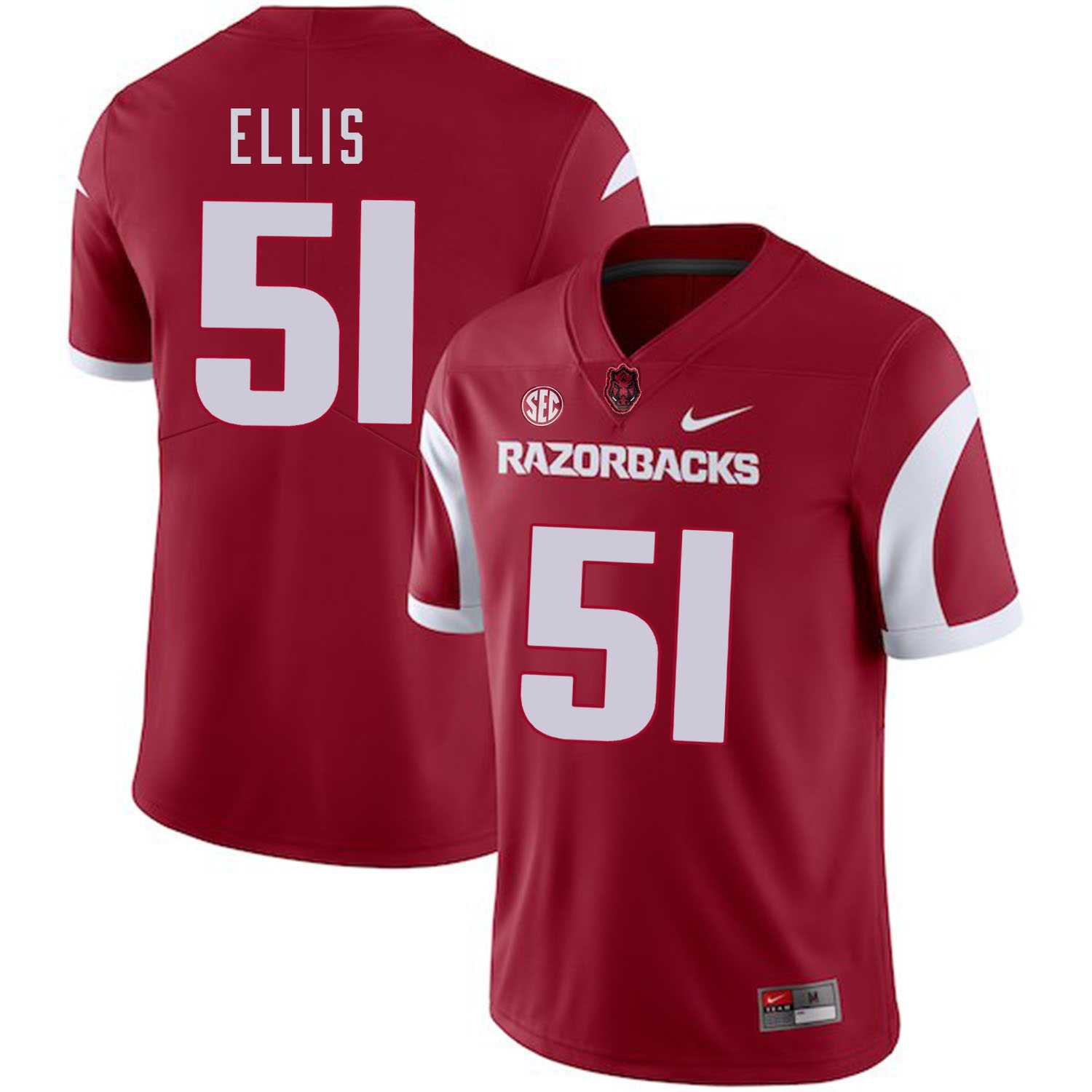 Arkansas Razorbacks 51 Brooks Ellis Red College Football Jersey Dzhi,We sell and wholesale Arkansas Razorbacks 51 Brooks Ellis Red College Football Jersey Dzhi on line form chian!